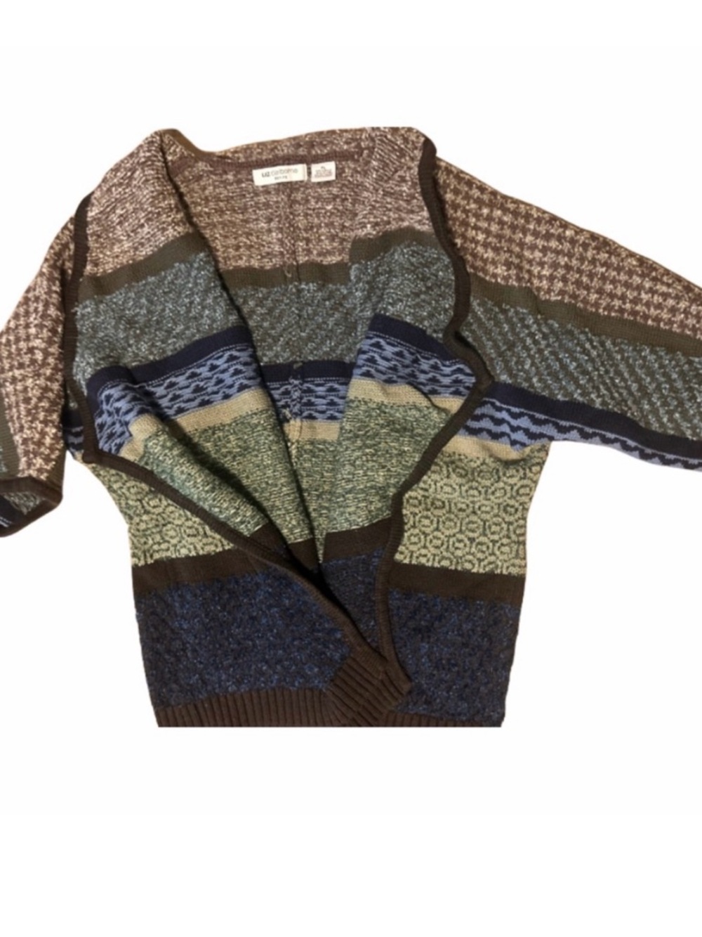 Liz Claiborne Knit Shawl Cardigan